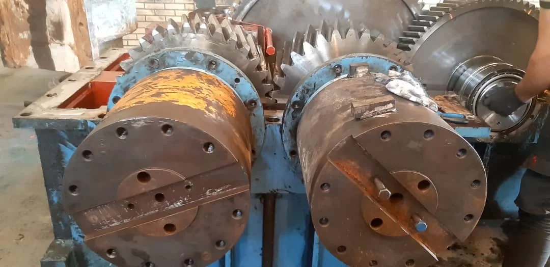 علبة التروس إصلاح مصنع الصلب