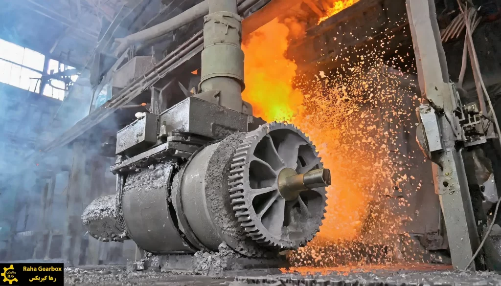 گیربکس صنعتی ذوب آهن